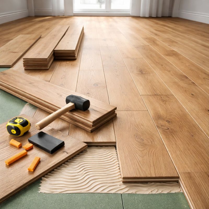 Engineered Wood Installation in San Marcos, TX