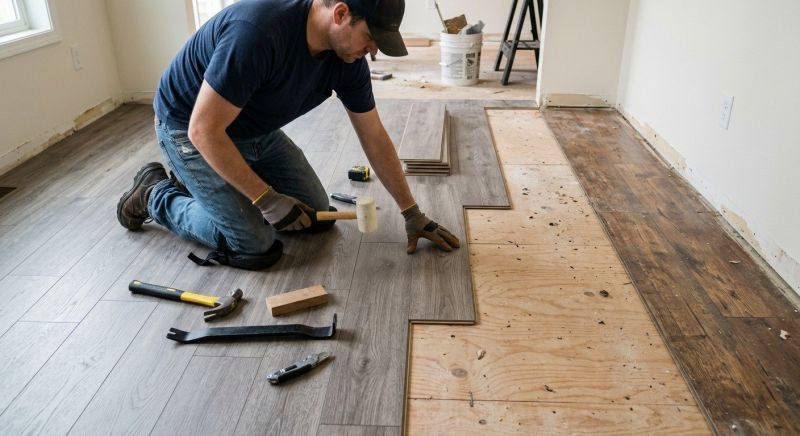 Laminate Floor Installation in Luling, TX