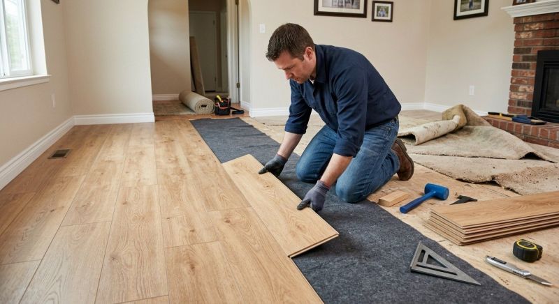 Laminate Floor Remodeling in San Marcos, TX