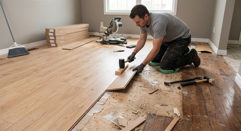 Laminate Floor Replacement in Canyon Lake, TX