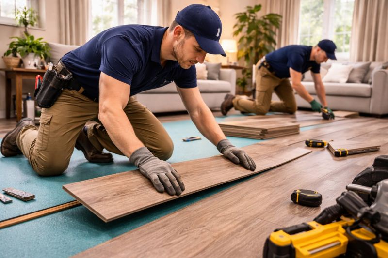 Laminate Floor Replacement in Manchaca, TX