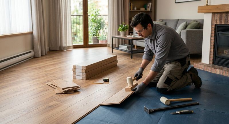 Laminate Floor Replacement in New Braunfels, TX