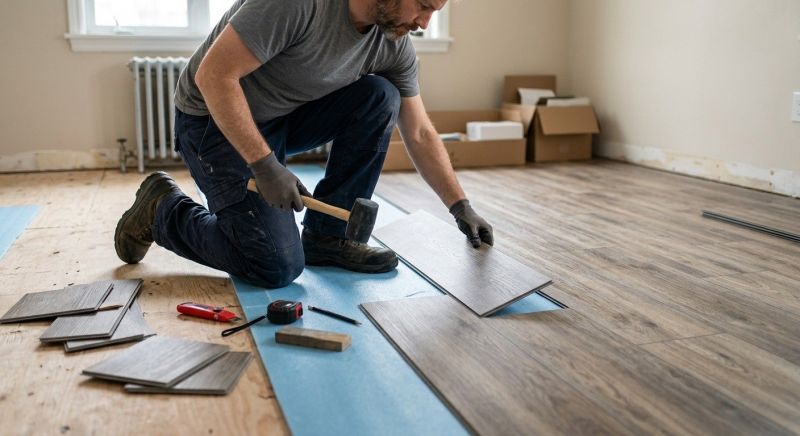 Linoleum Floor Installation in Lockhart, TX