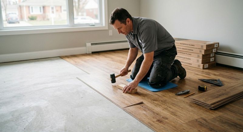 Linoleum Floor Installation in New Braunfels, TX