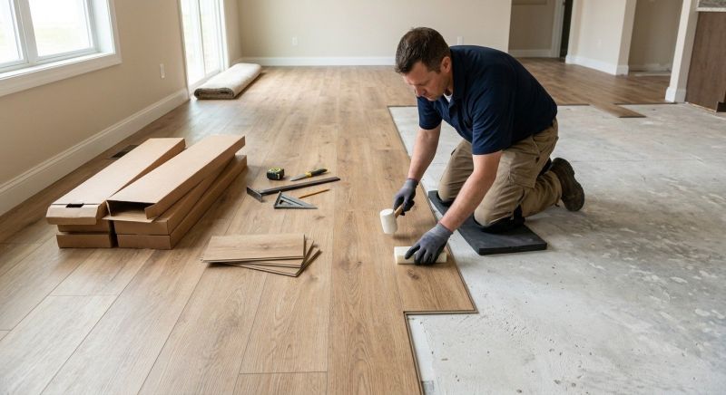 Luxury Vinyl Tile Installation in Luling, TX