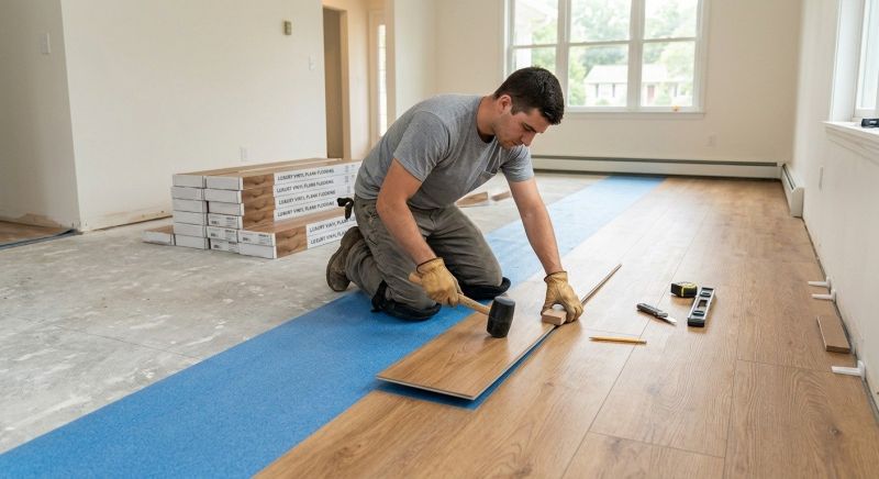 Lvt Flooring Installation in Comal County, TX