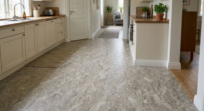 Sheet Linoleum Installation in Wimberley, TX