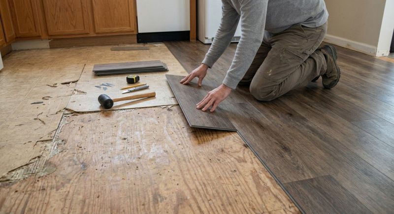 Vinyl Flooring Installation in Luling, TX