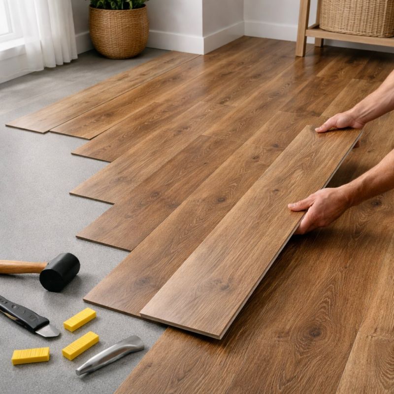 Vinyl Plank Floor Installation in San Marcos, TX